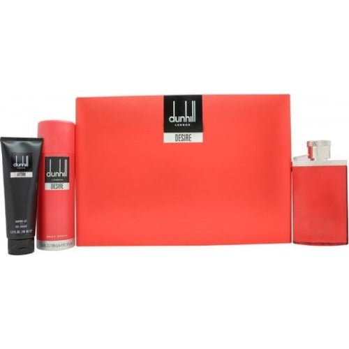 Desire Red 3 Piece Gift Set