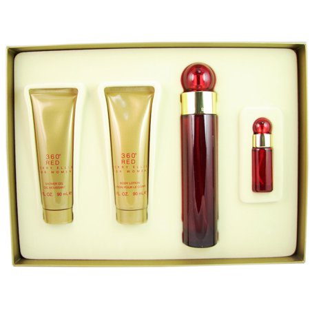 360 Red 4 Piece Gift Set