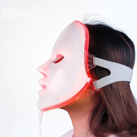 7 Colors LED Photon Therapy Facial Mask with Precision