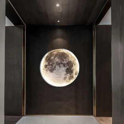 Moon LED Wall Light: Serene Beauty into Your Space