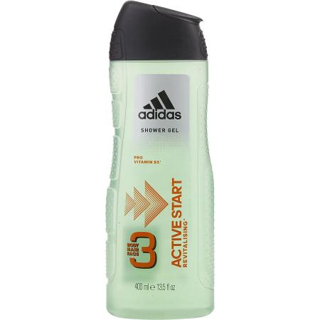 Adidas Active Start 3 Body, Hair & Face Shower Gel