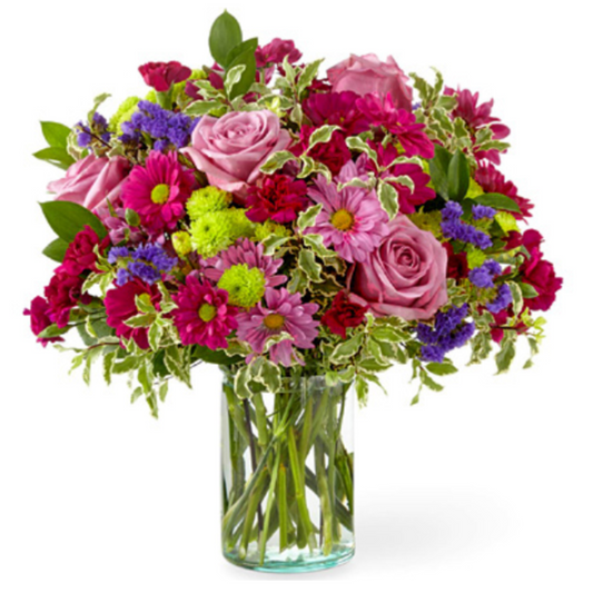 Assorted: Glass Vase: Perfect for Congrats & Sweethearts