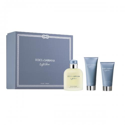 D & G Light Blue 3 Piece Gift Set