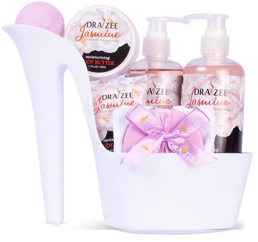 Bath and Body: 8 Pcs Luxury Rose Scented Heel Shoe Spa Gift Set