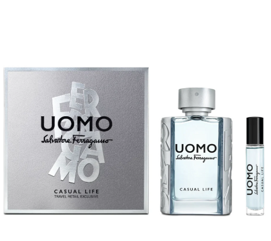 Salvatore Ferragamo Uomo Casual Life 2 Piece Gift Set