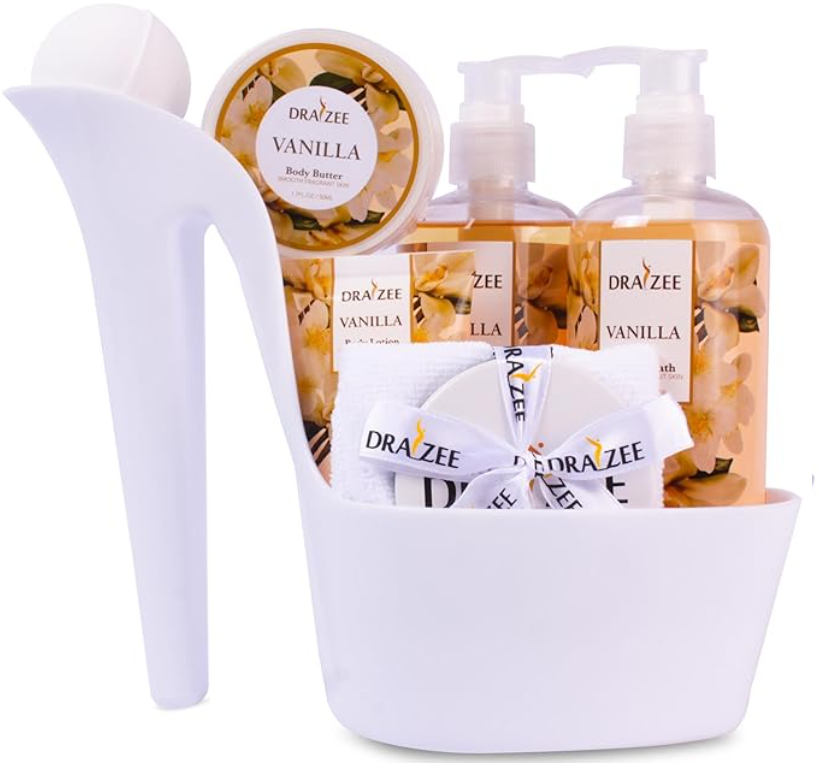 Bath and Body: 8 Pcs Luxury Rose Scented Heel Shoe Spa Gift Set