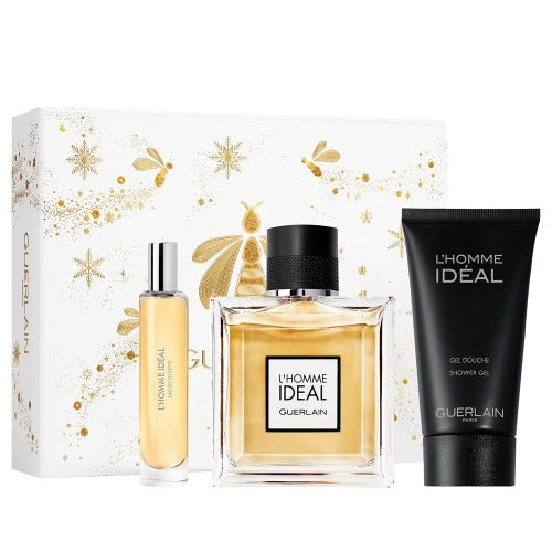 Guerlain L'Homme Ideal Eau de Toilette 3 Piece Gift Set