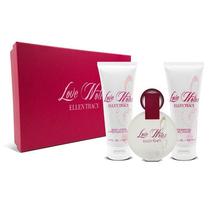 Ellen Tracy Love Notes 3 Piece Gift Set