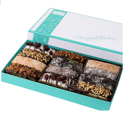 Gourmet Chocolate Biscotti Gift Box - Holiday Treats