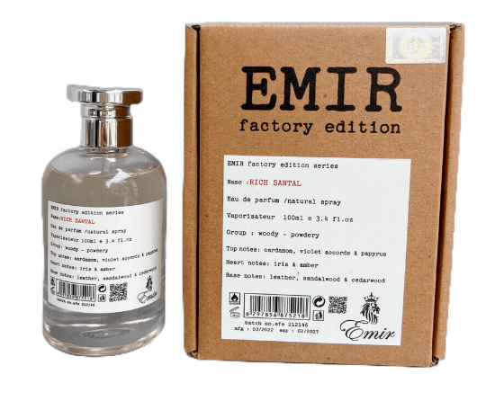 Paris Corner Emir Factory Edition Rich Santal Eau De Parfum