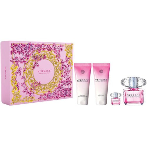 Versace Bright Crystal 4 Piece Gift Set