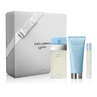 D & G Light Blue 3 Piece Gift Set